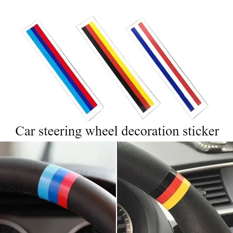 Car Accessories Usa - Alman Bayraklı Araba Çıkartması Direksiyon Dekorasyonu