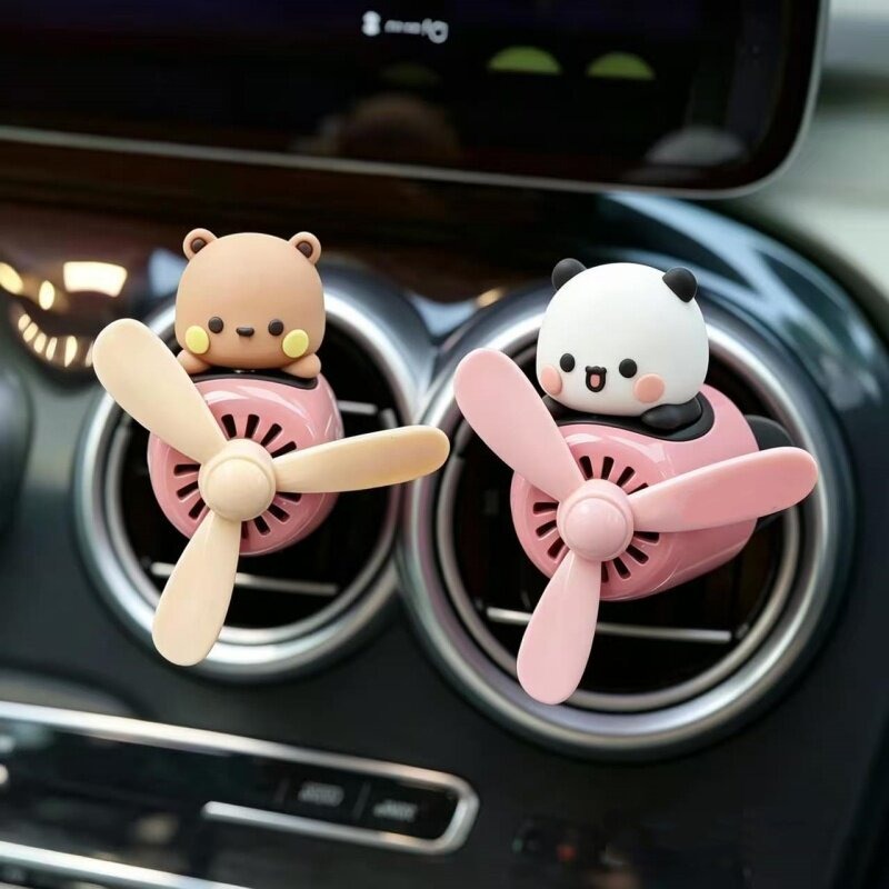 Car Accessories Perfume - Sıcak Karikatür Bubu Yier Figürü Uçak