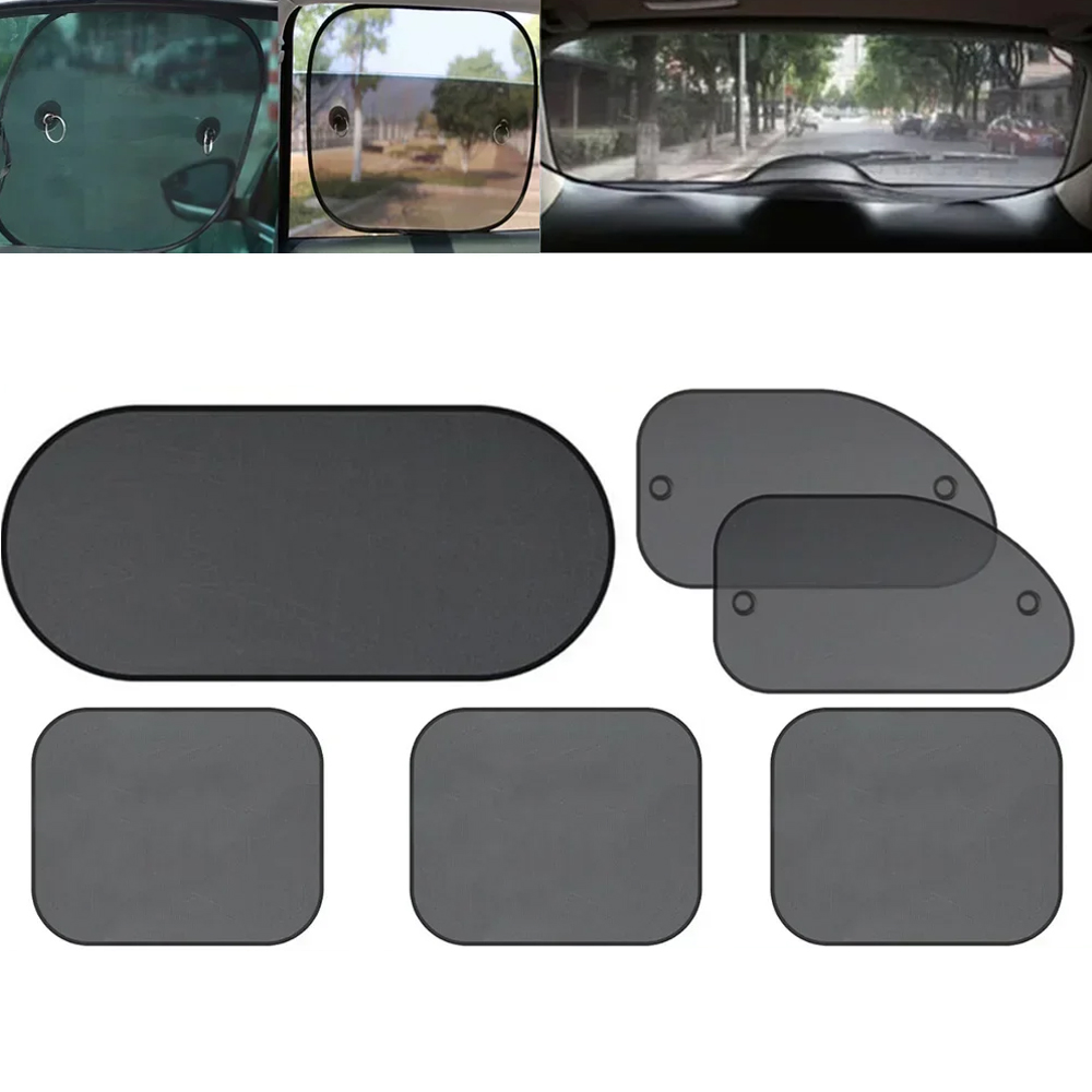 Car Accessories Rear - 1 takım siyah pencere perdesi yan