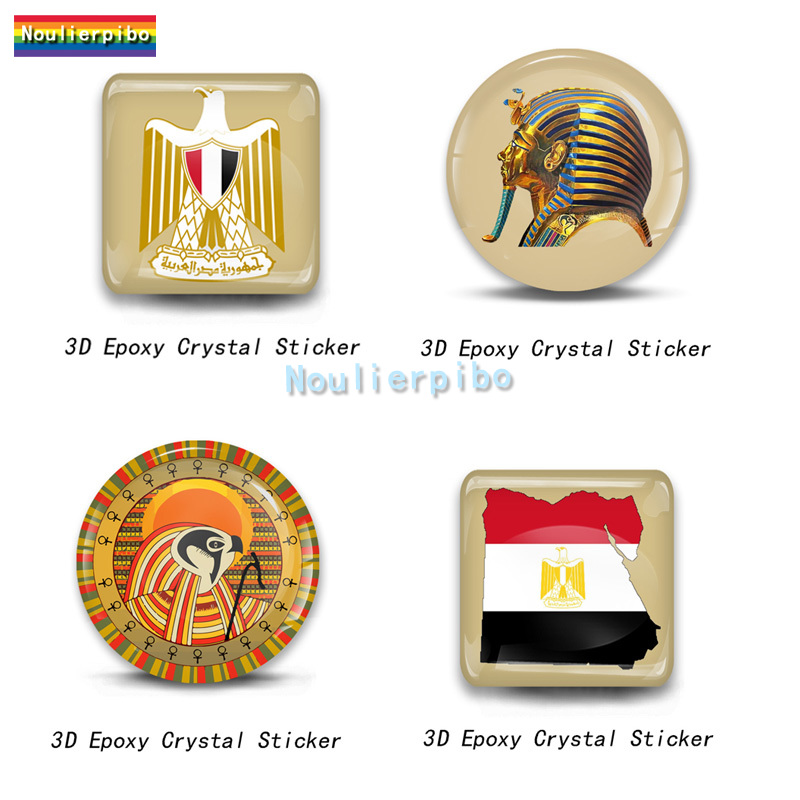 Car Accessories Egypt - 3D Epoksi Reçine Araba Sticker Mısır