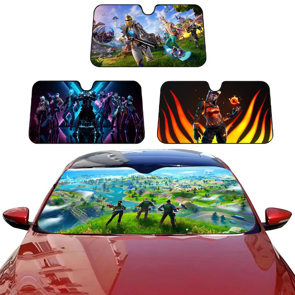 Car Accessories Rear - Karikatür Oyunu F-FortniteS Araba Pencere Güneşliği