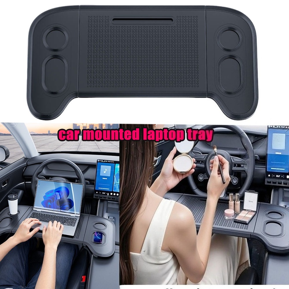 Car Accessories For Road Trip - Katlanabilir Araba Dizüstü Bilgisayar Masası Direksiyon