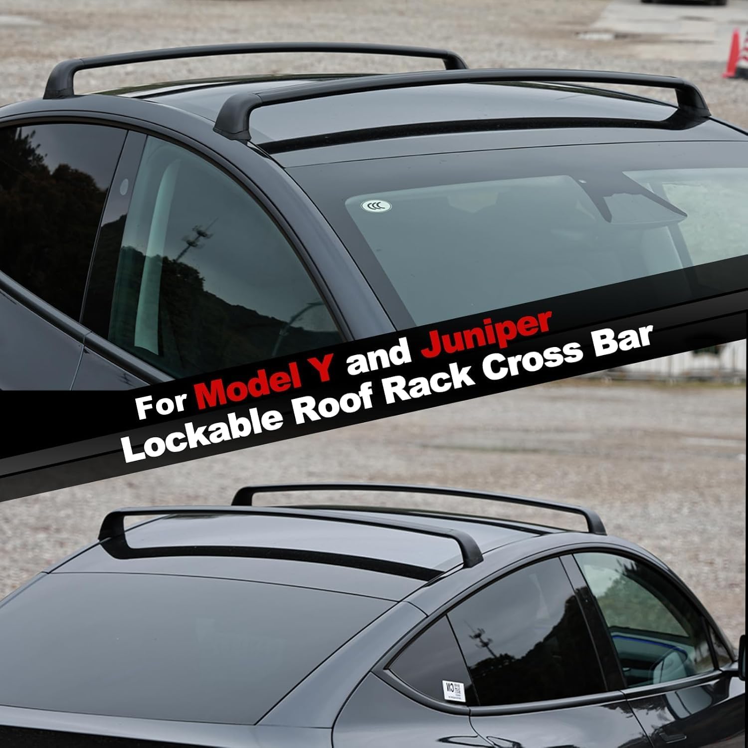 Car Roof Rack Cross Bar - Tesla Model Y Juniper Tavan Port