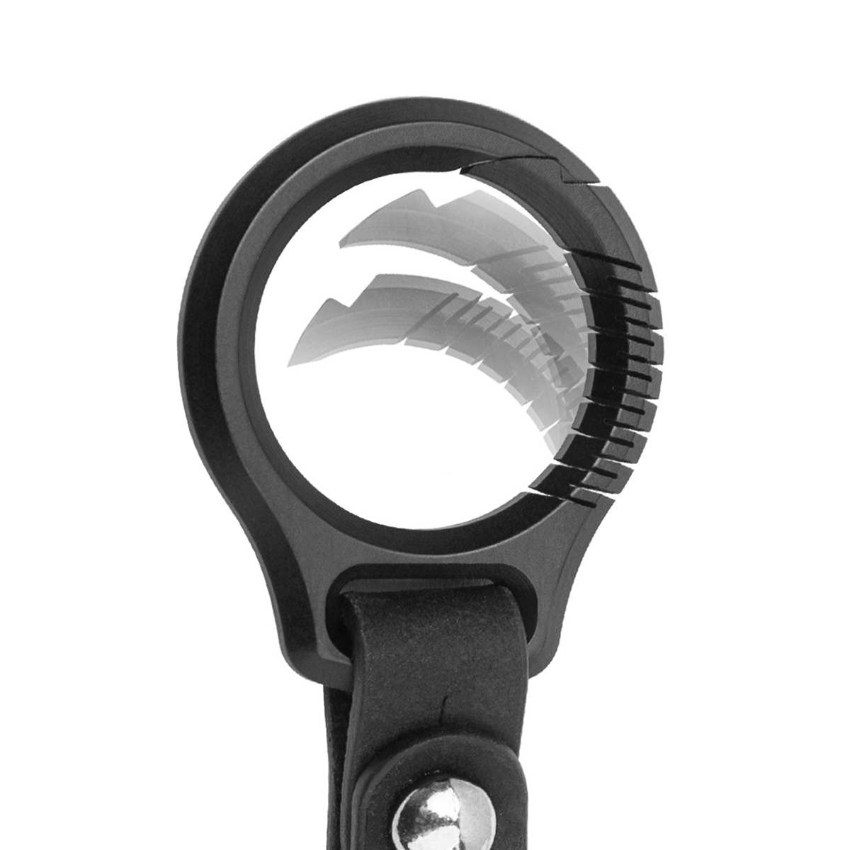 Car Accessories Xmas - Siyah titanyum anahtarlık lüks erkek deri