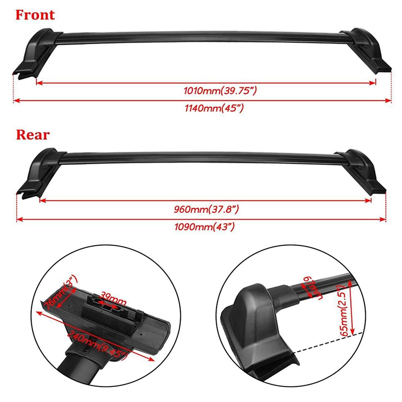 Honda CRV CR-V 2007-2011 OEM T - Car Roof Rack Cross Bar incelemesi ve fiyatı