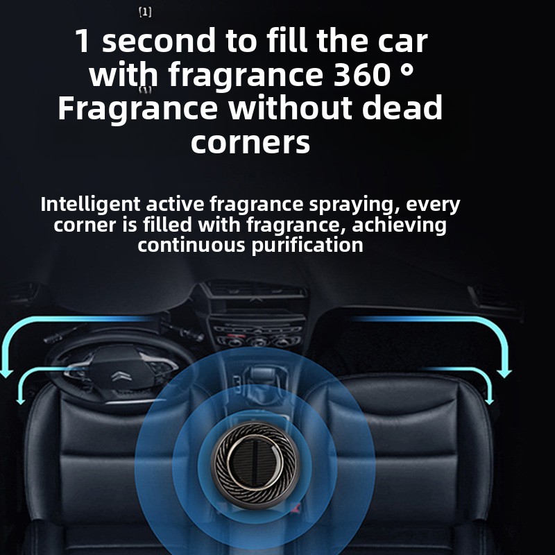 360 °   Güneş Enerjili Döner A - Car Accessories Perfume incelemesi ve fiyatı