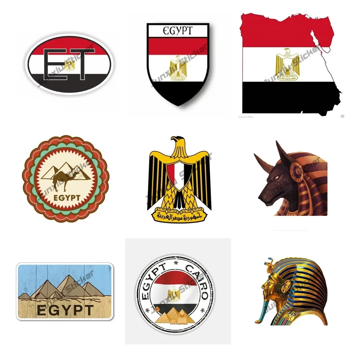 Mısır Bayrağı çıkartma Mısır S - Car Accessories Egypt incelemesi ve fiyatı