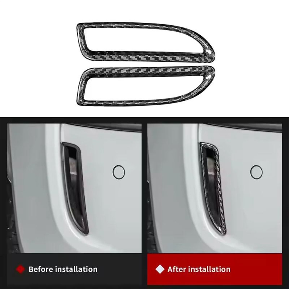 Süper Satış Gerçek Karbon Fibe - Car Accessories Rear incelemesi ve fiyatı