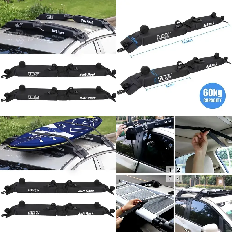 Tavan Rafı Yastıklı Katlanabil - Car Roof Rack Cross Bar incelemesi ve fiyatı