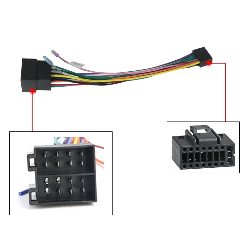 16 Pin ISO Evrensel Güç Kablos - Car Accessories Usa incelemesi ve fiyatı