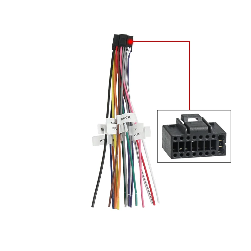 16 Pin ISO Evrensel Güç Kablos - Car Accessories Usa incelemesi ve fiyatı