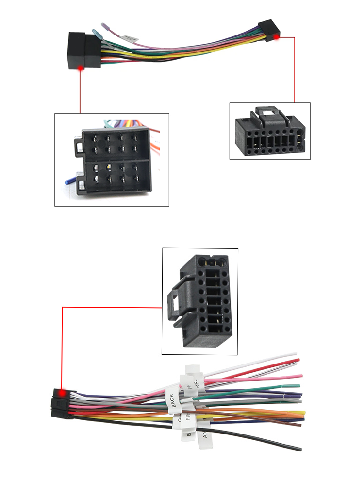 16 Pin Fiş Kablosu ISO Standar - Car Accessories Usa incelemesi ve fiyatı