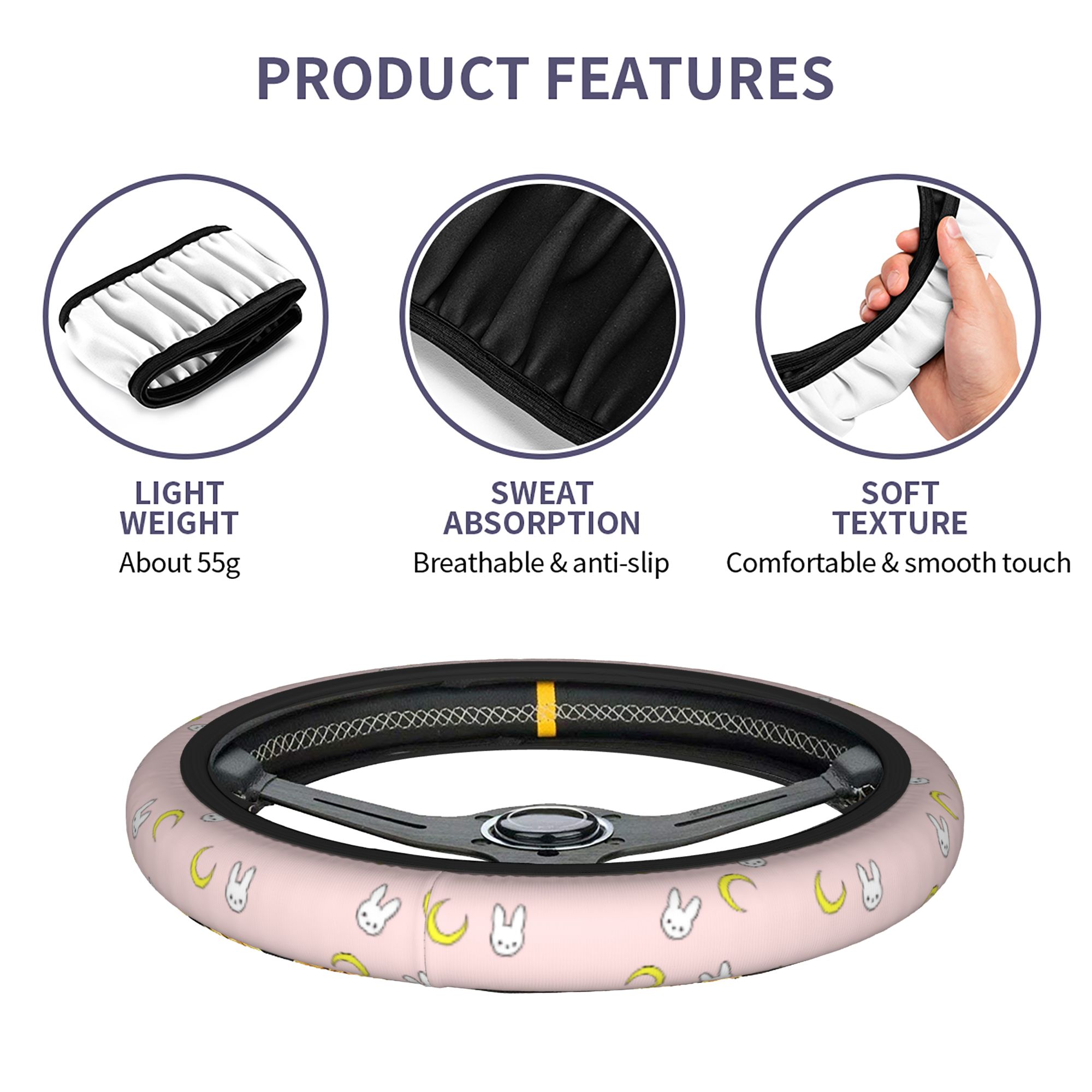 Usagi Araba Direksiyon Kapağı  - Car Accessories Unique incelemesi ve fiyatı