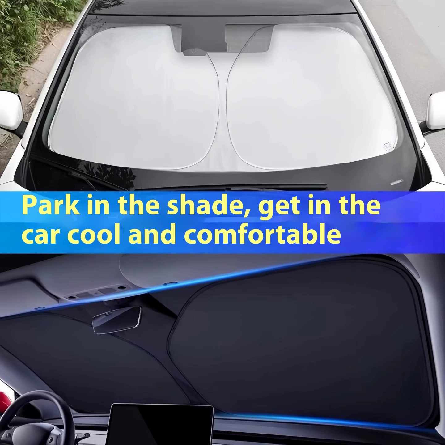 Araba ön camı güneşlik 1 adet  - Car Accessories In Store incelemesi ve fiyatı