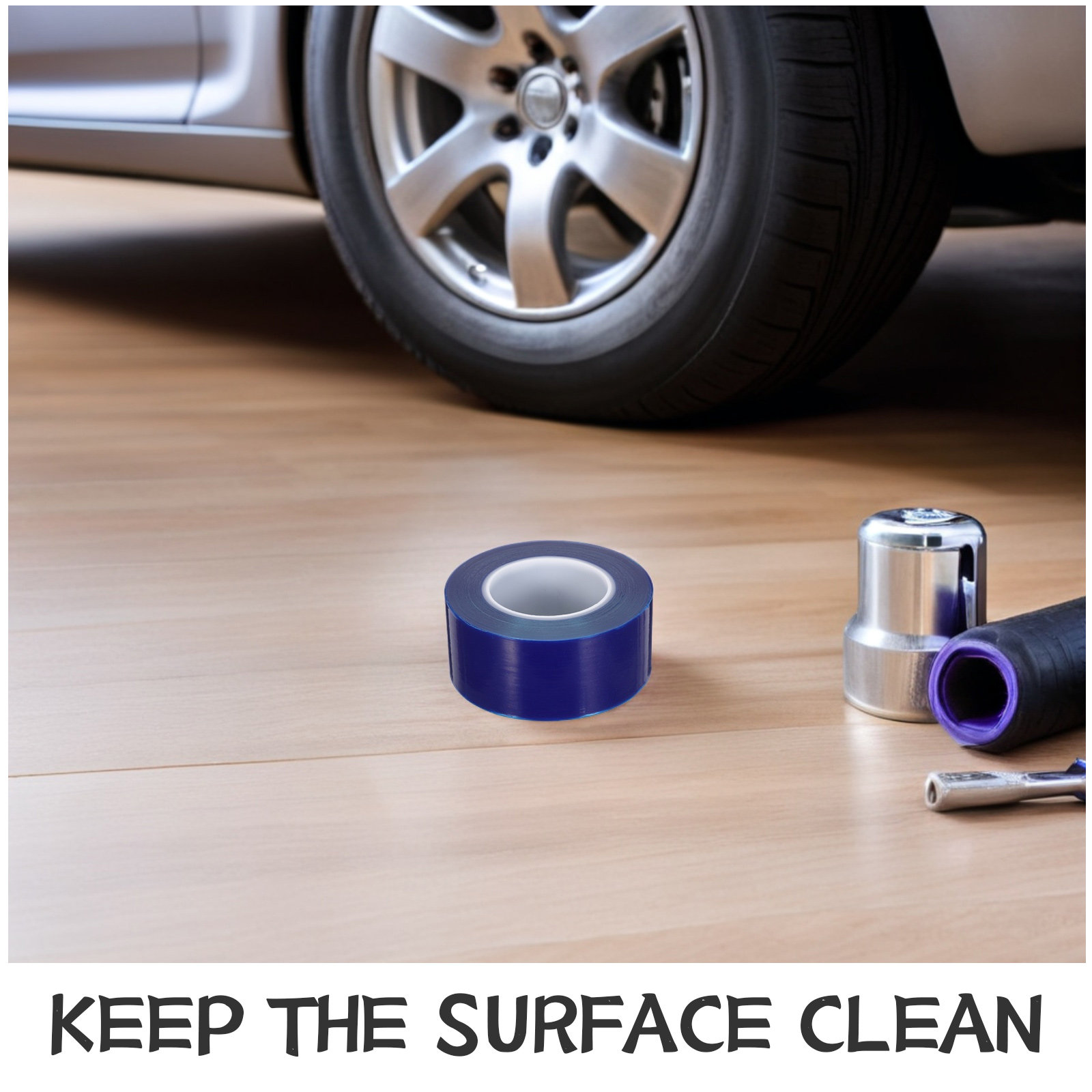 1 Rulo Mavi PE Jant Koruma Ban - Car Accessories Tape incelemesi ve fiyatı