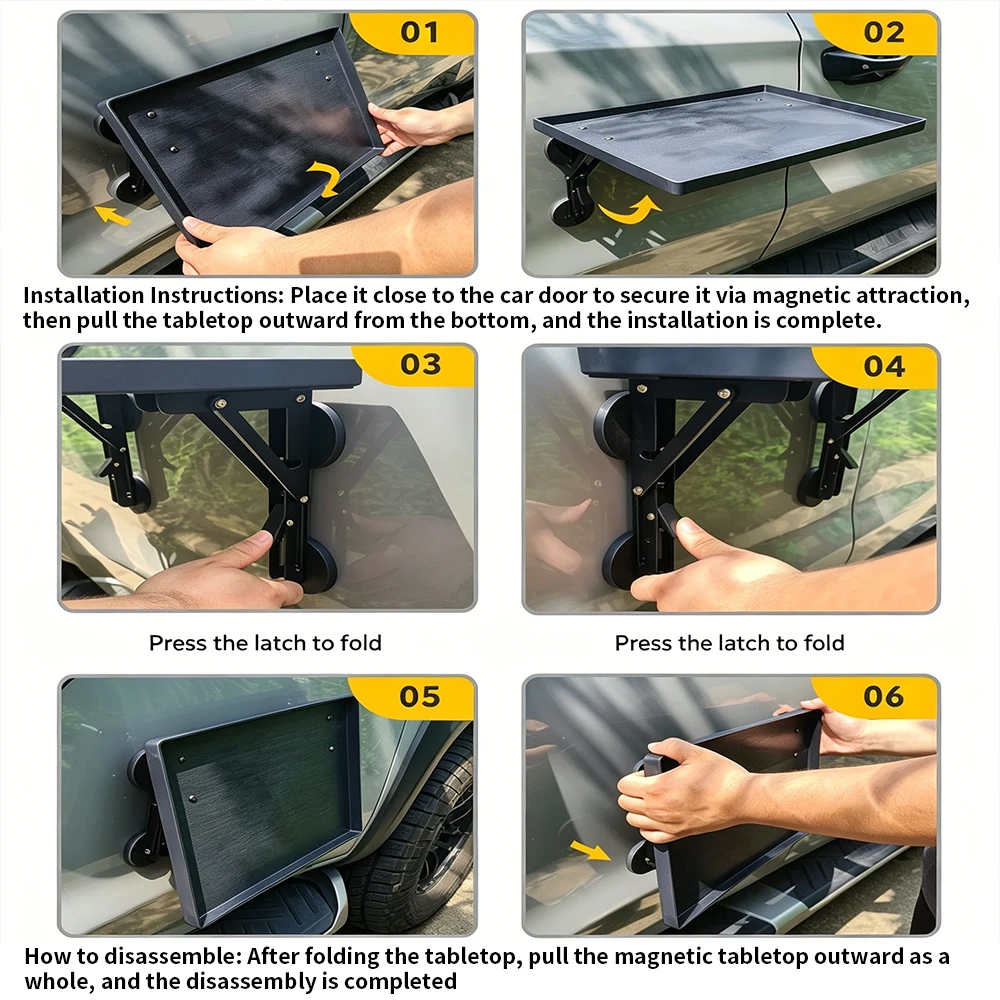 Taşınabilir Araba Yan Kapı Asm - Car Accessories For Road Trip incelemesi ve fiyatı