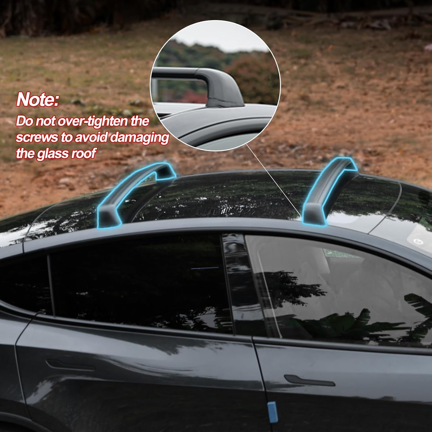 Tesla Model Y Juniper Tavan Po - Car Roof Rack Cross Bar incelemesi ve fiyatı